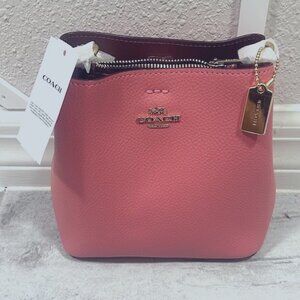 NWT - Coach Mini Town Bucket Bag - C7266 IMRRJ - COLOR: Gold/Taffy - $298.00